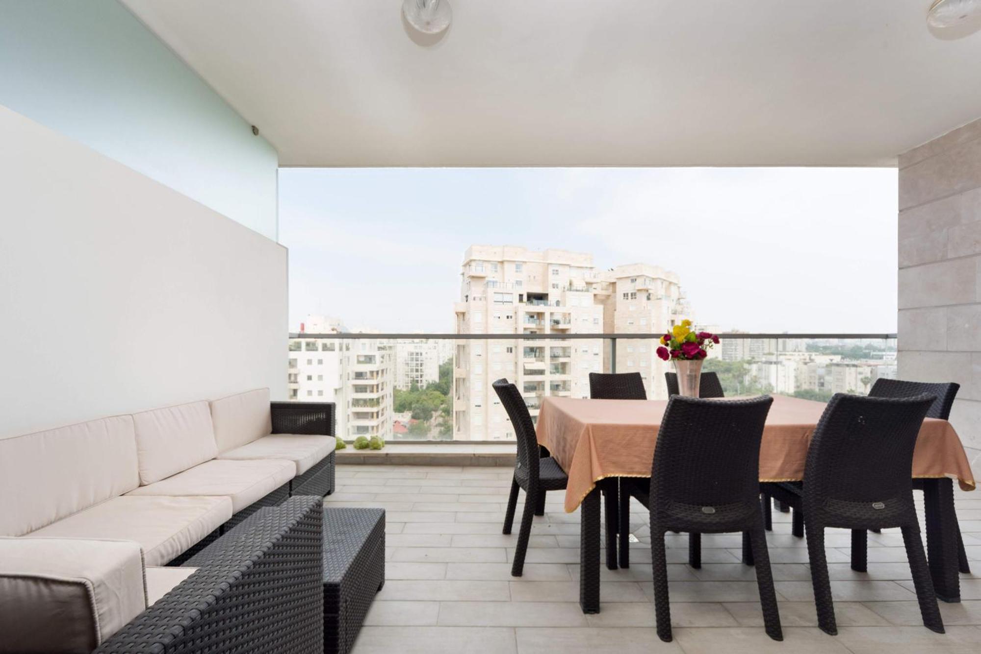 Urban Gem With Outdoor Lounge By Sea N' Rent Apartment Tel Aviv Exterior foto